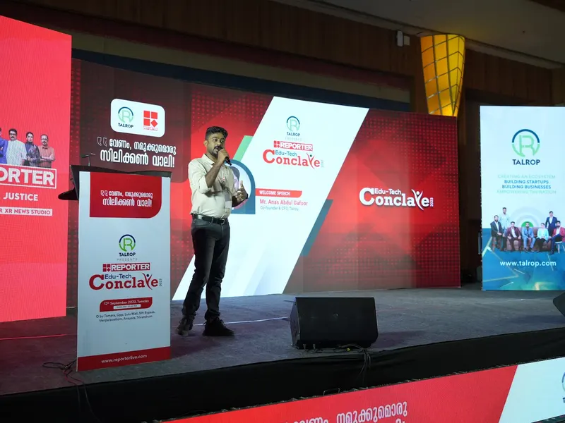 Talrop - Reporter EduTech Conclave in Kollam District, photo 4