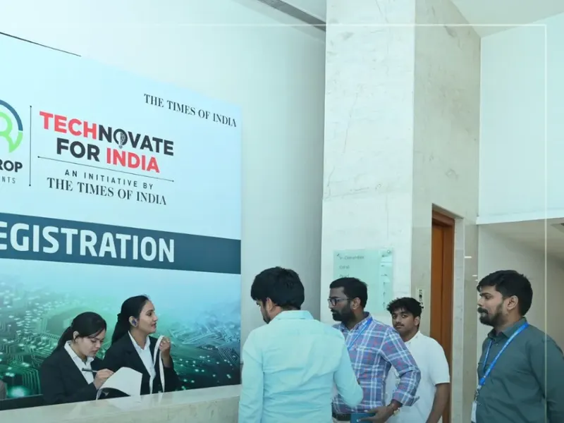 Talrop - The Times of India Technovate for India Conclave in Andhra Pradesh, photo 2