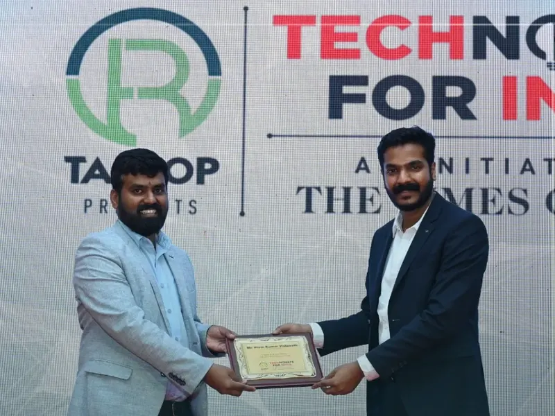 Talrop - The Times of India Technovate for India Conclave in Andhra Pradesh, photo 6