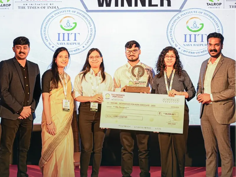 Talrop - The Times of India Technovate for India Student Conclave in Chhattisgarh, photo 9
