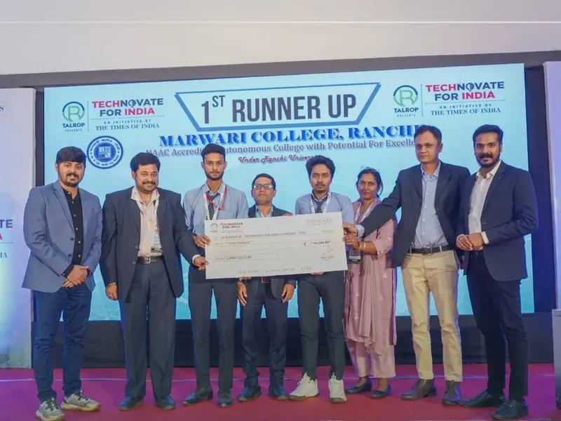 Talrop - The Times of India Technovate for India Student Conclave in Jharkhand, photo 9
