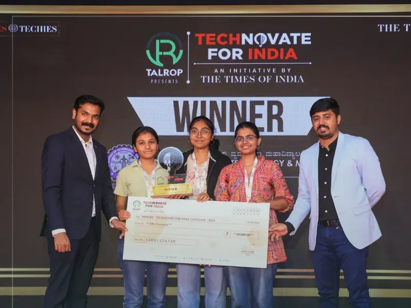 Talrop - The Times of India Technovate for India Student Conclave in Karnataka, photo 12