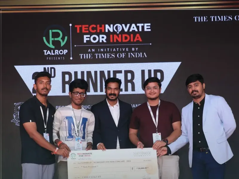 Talrop - The Times of India Technovate for India Student Conclave in Karnataka, photo 14