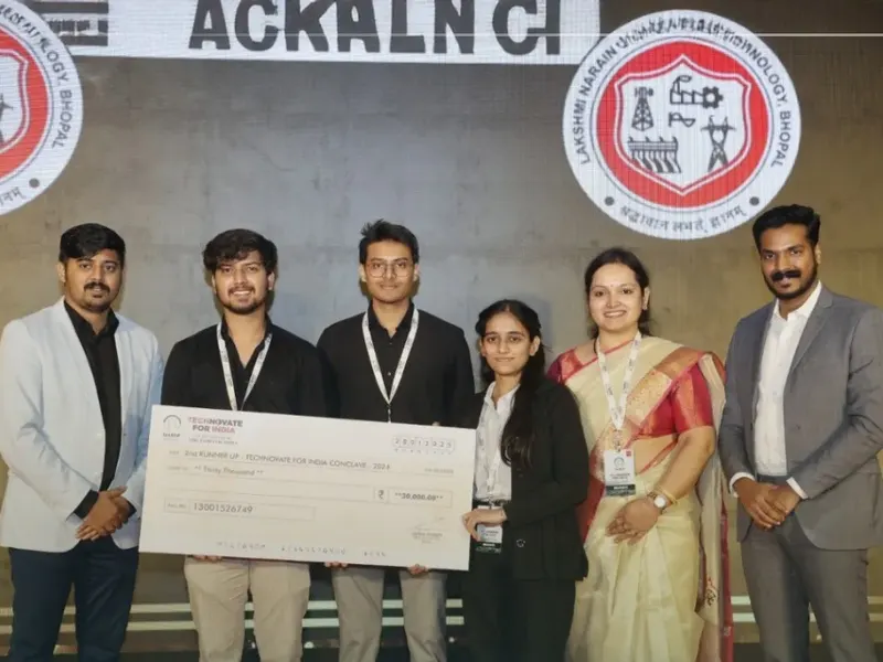 Talrop - The Times of India Technovate for India Student Conclave in Madhya Pradesh, photo 12