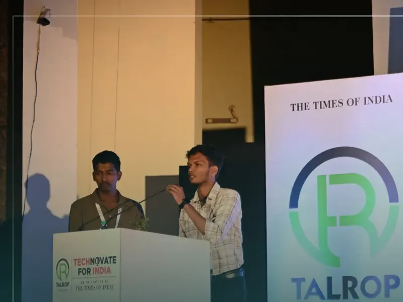 Talrop - The Times of India Technovate for India Student Conclave in Puducherry, photo 10