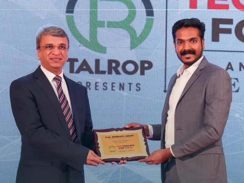 Talrop - The Times of India Technovate for India Student Conclave in Pune, photo 6