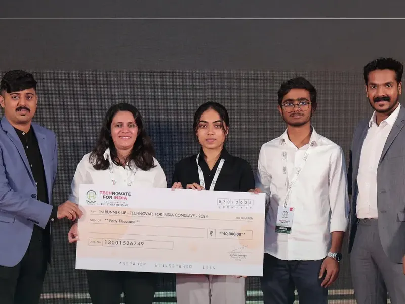 Talrop - The Times of India Technovate for India Student Conclave in Pune, photo 12