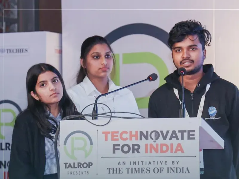 Talrop - The Times of India Technovate for India Student Conclave in Rajasthan, photo 10
