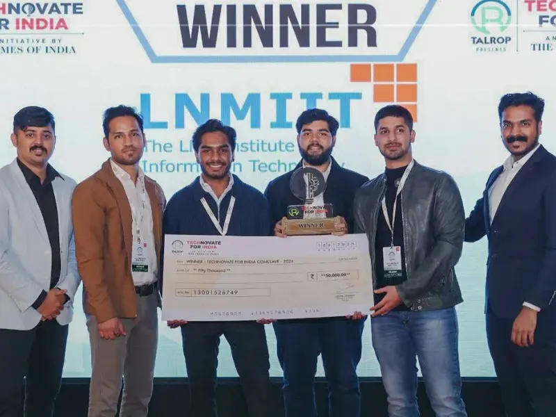 Talrop - The Times of India Technovate for India Student Conclave in Rajasthan, photo 11