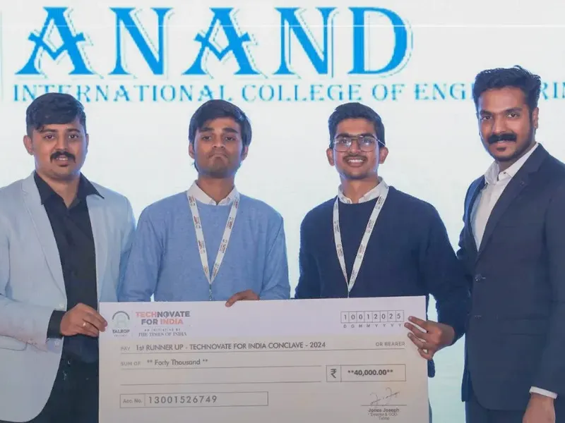 Talrop - The Times of India Technovate for India Student Conclave in Rajasthan, photo 12