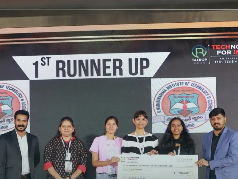 Talrop - The Times of India Technovate for India Student Conclave in Telangana, photo 13