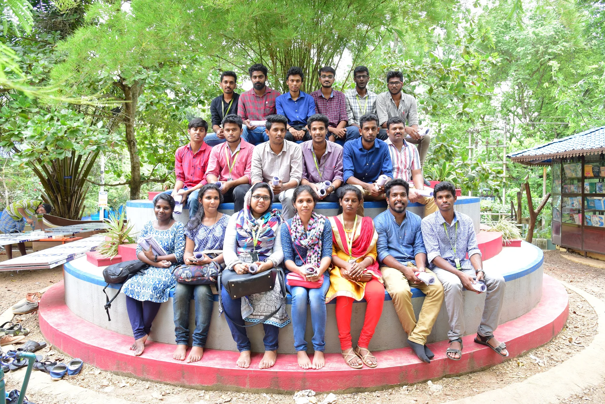 Ran the entrance test that selected the first 24 students for Talrop, The squad, photo 1