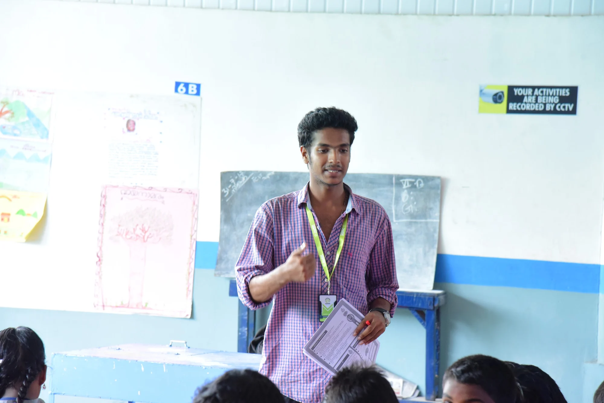 Ran the entrance test that selected the first 24 students for Talrop, photo 2