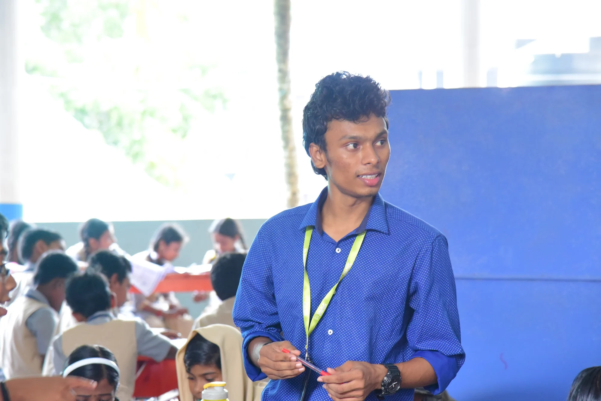 Ran the entrance test that selected the first 24 students for Talrop, photo 3