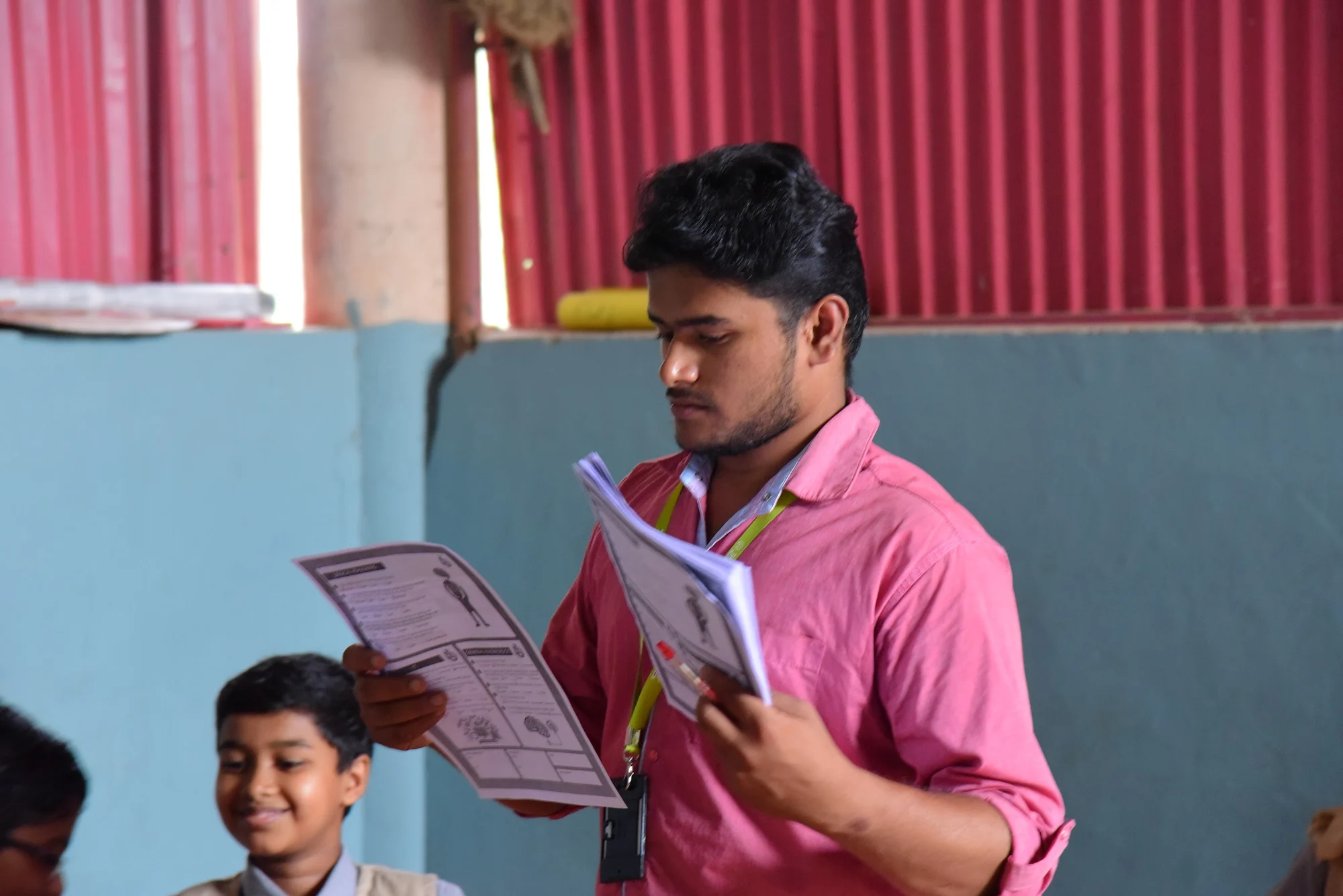 Ran the entrance test that selected the first 24 students for Talrop, photo 4