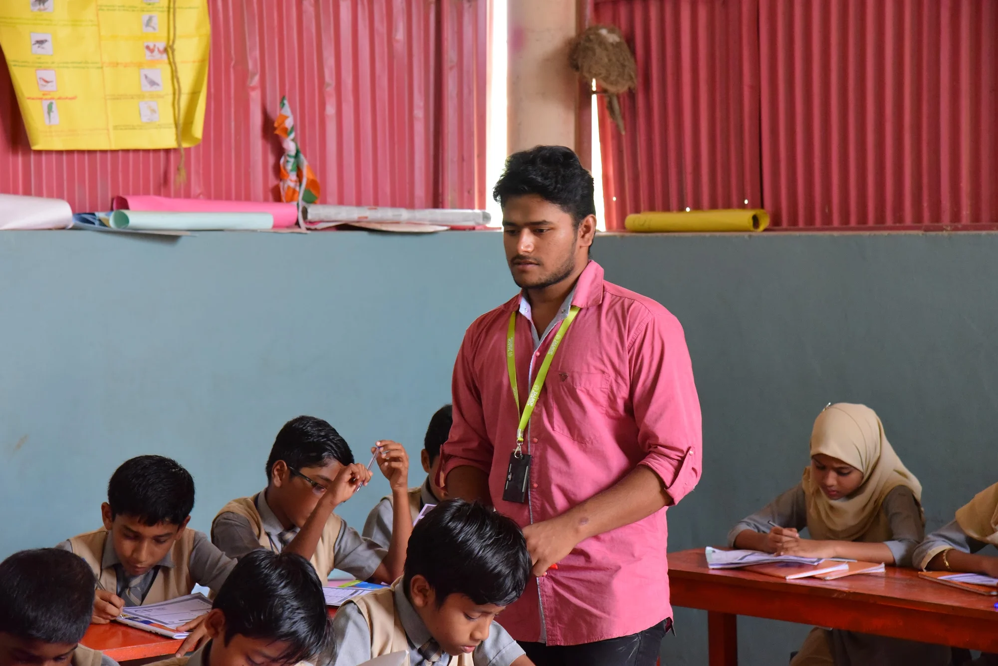 Ran the entrance test that selected the first 24 students for Talrop, photo 9