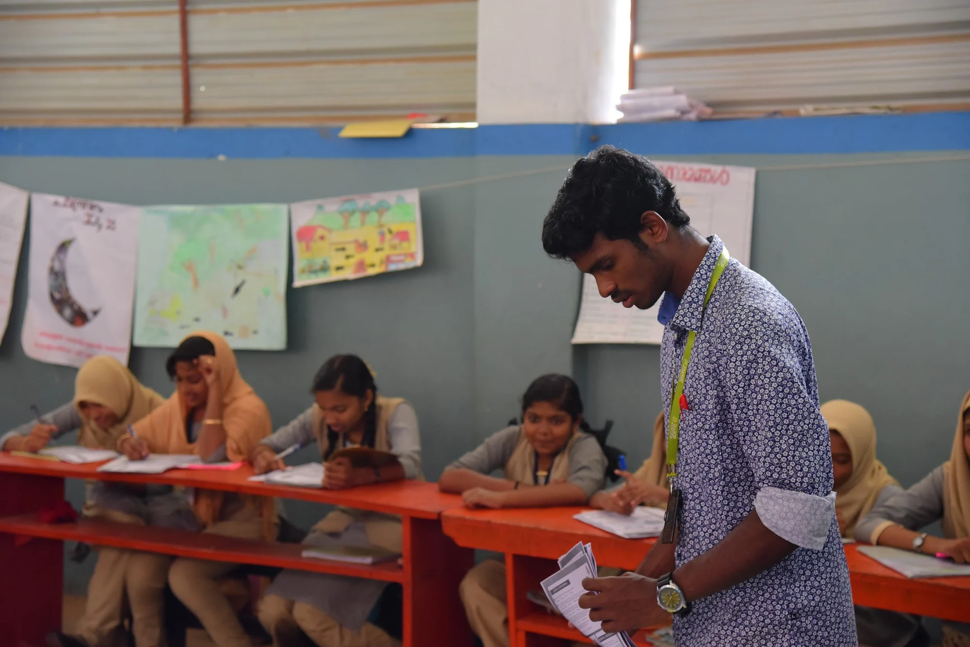 Ran the entrance test that selected the first 24 students for Talrop, photo 10