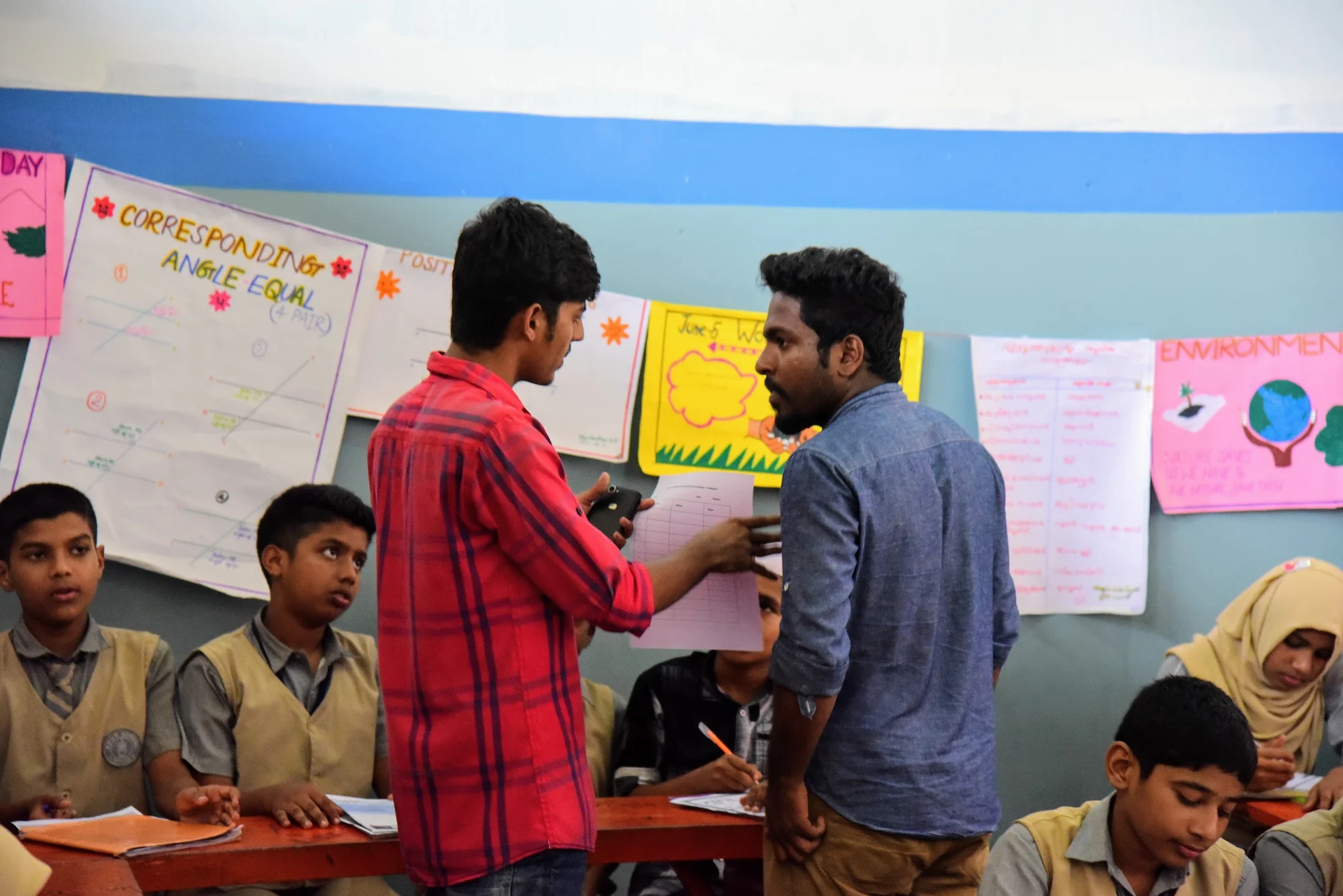 Ran the entrance test that selected the first 24 students for Talrop, photo 12