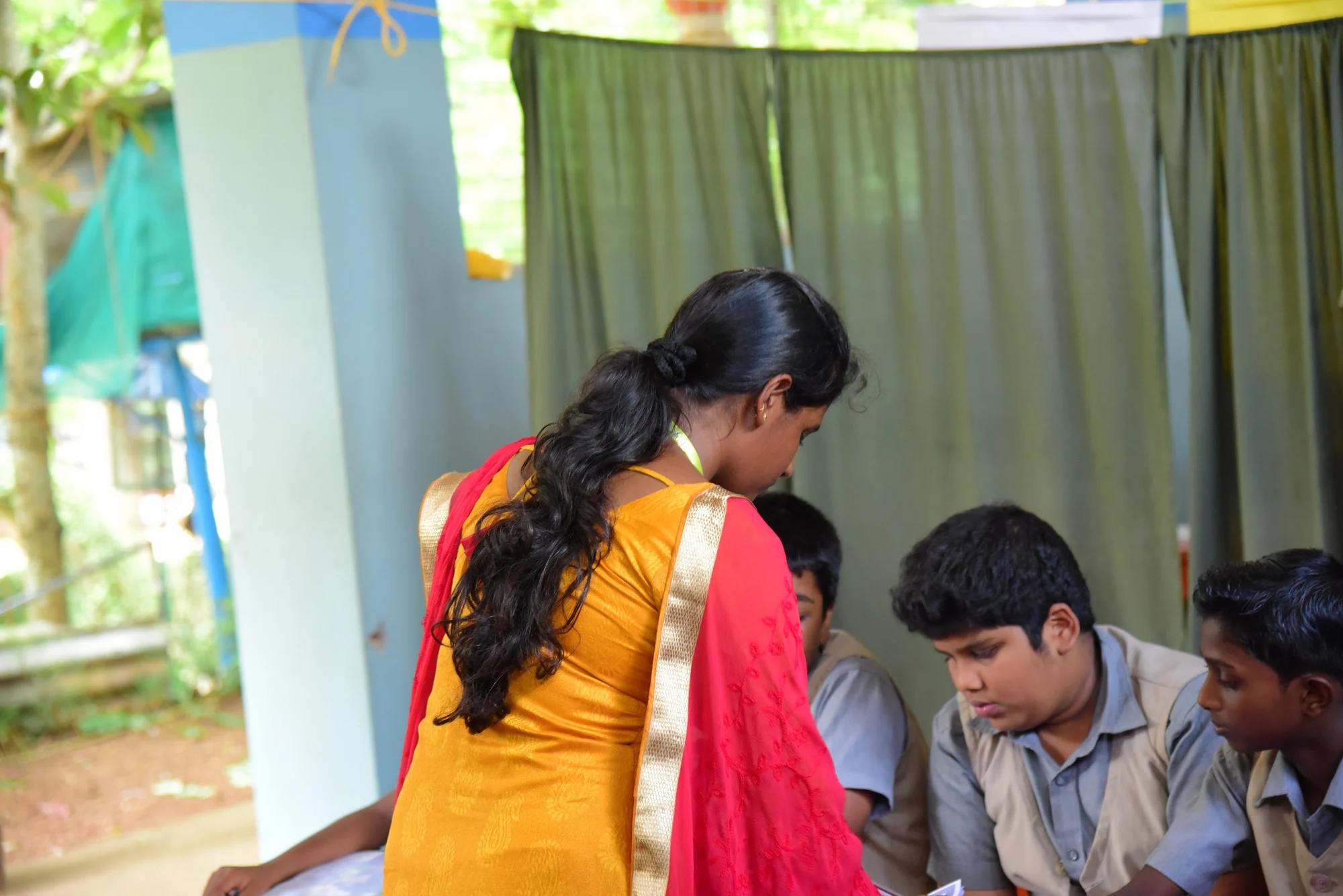 Ran the entrance test that selected the first 24 students for Talrop, photo 13
