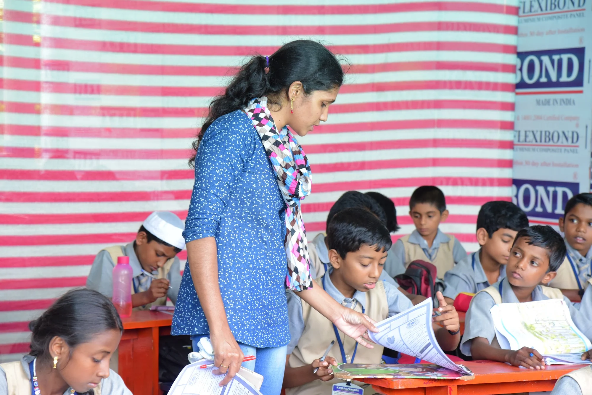 Ran the entrance test that selected the first 24 students for Talrop, photo 14
