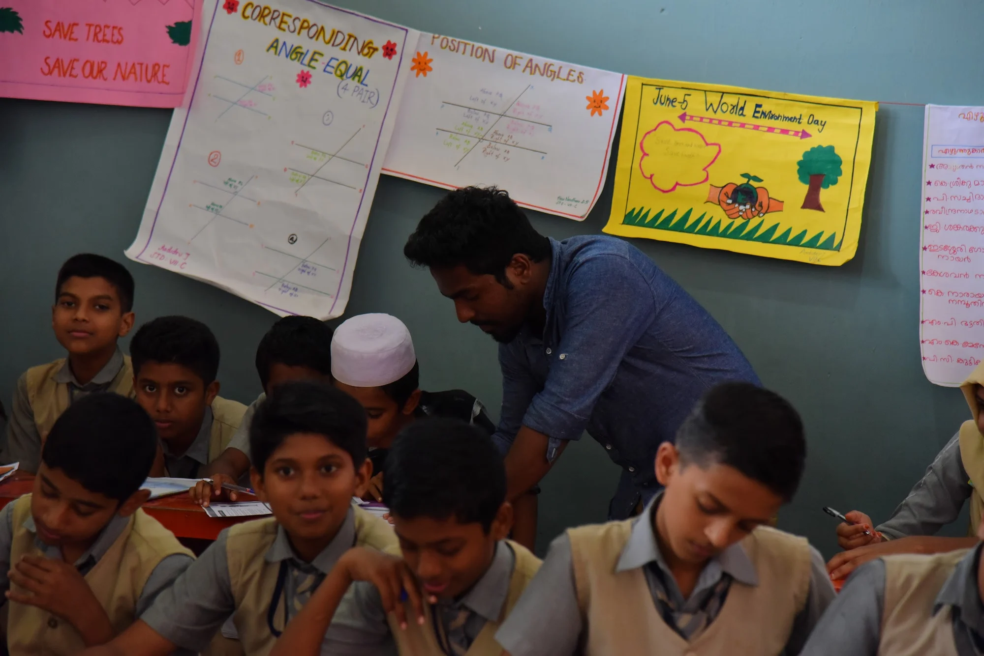 Ran the entrance test that selected the first 24 students for Talrop, photo 15