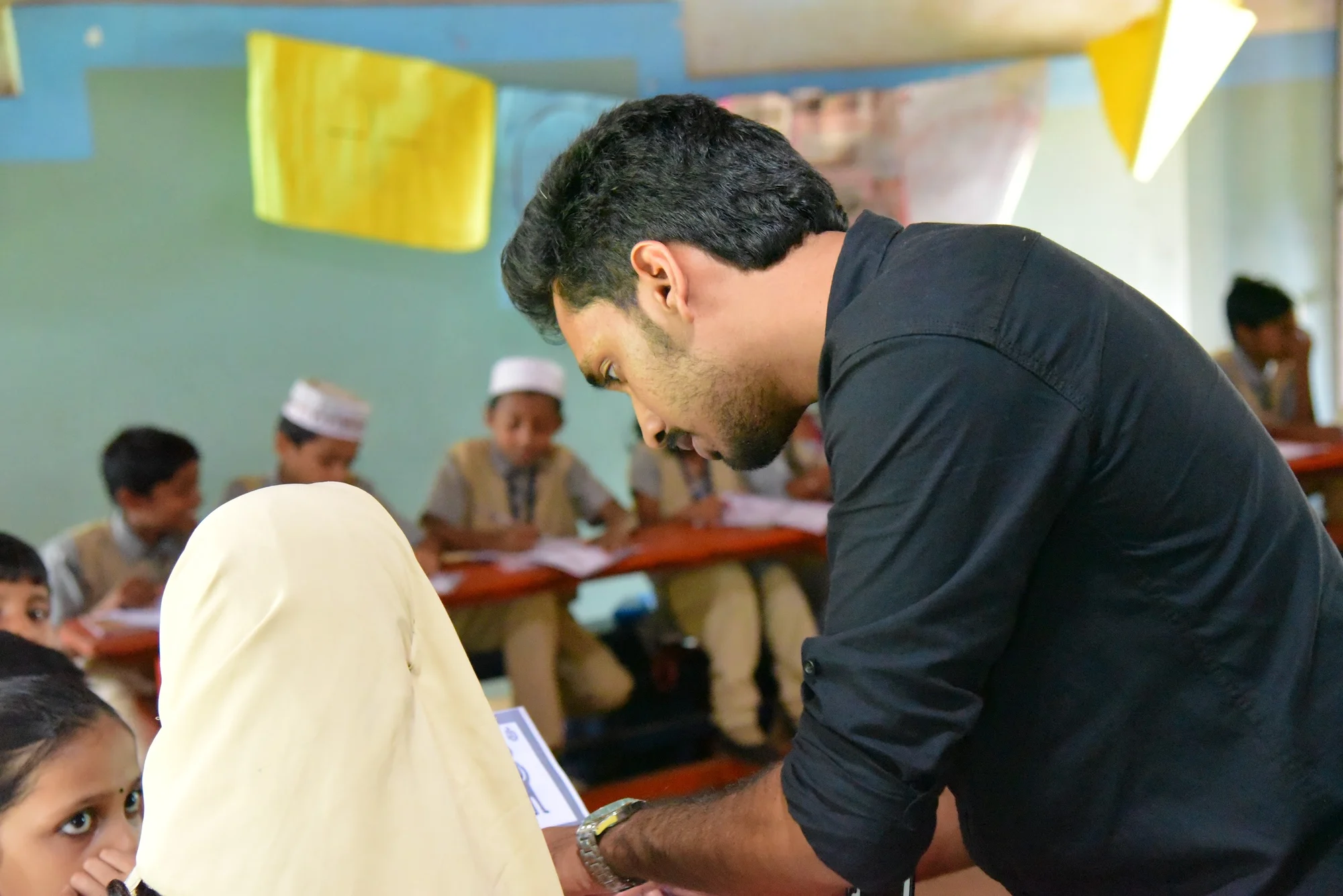Ran the entrance test that selected the first 24 students for Talrop, photo 19