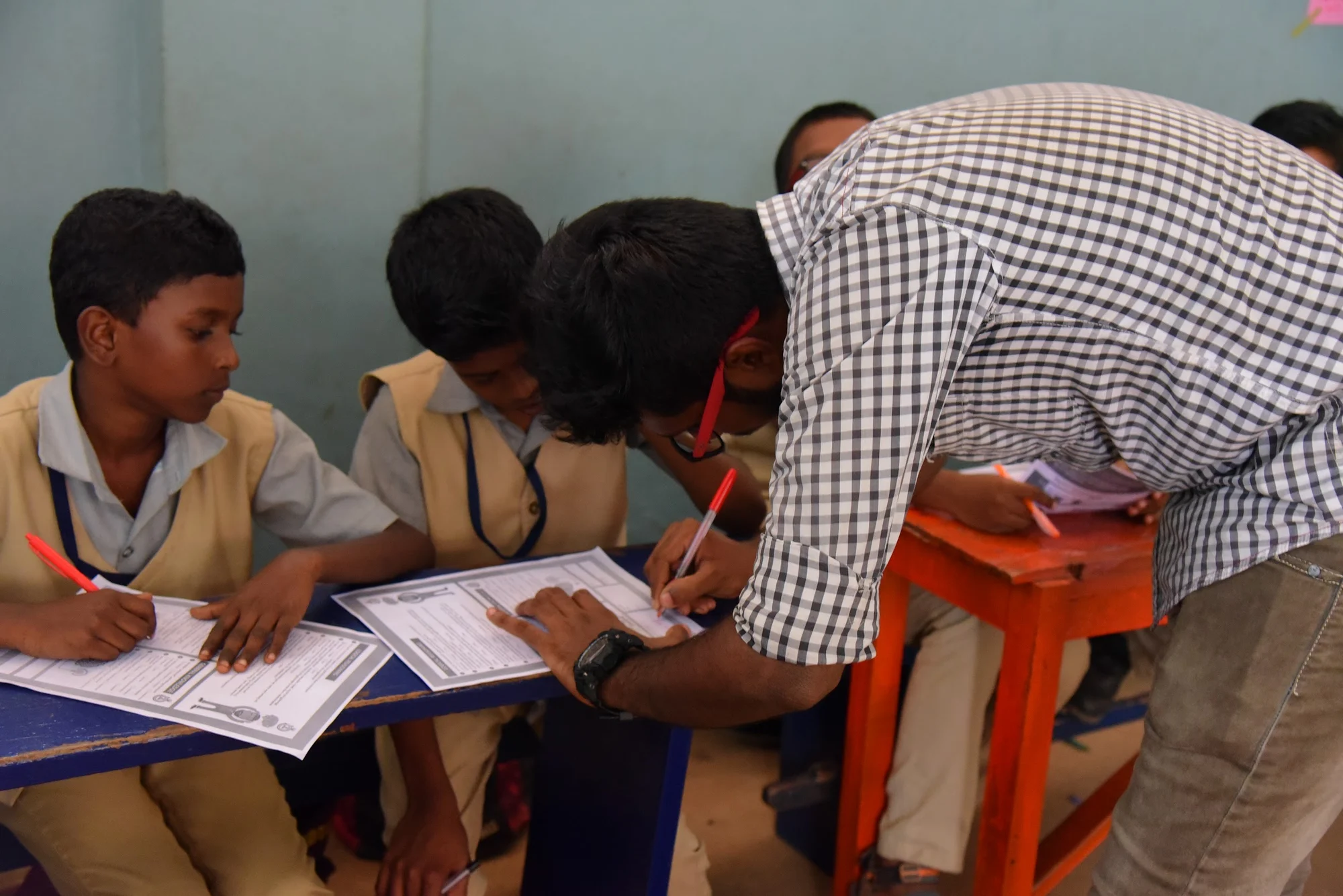 Ran the entrance test that selected the first 24 students for Talrop, photo 20