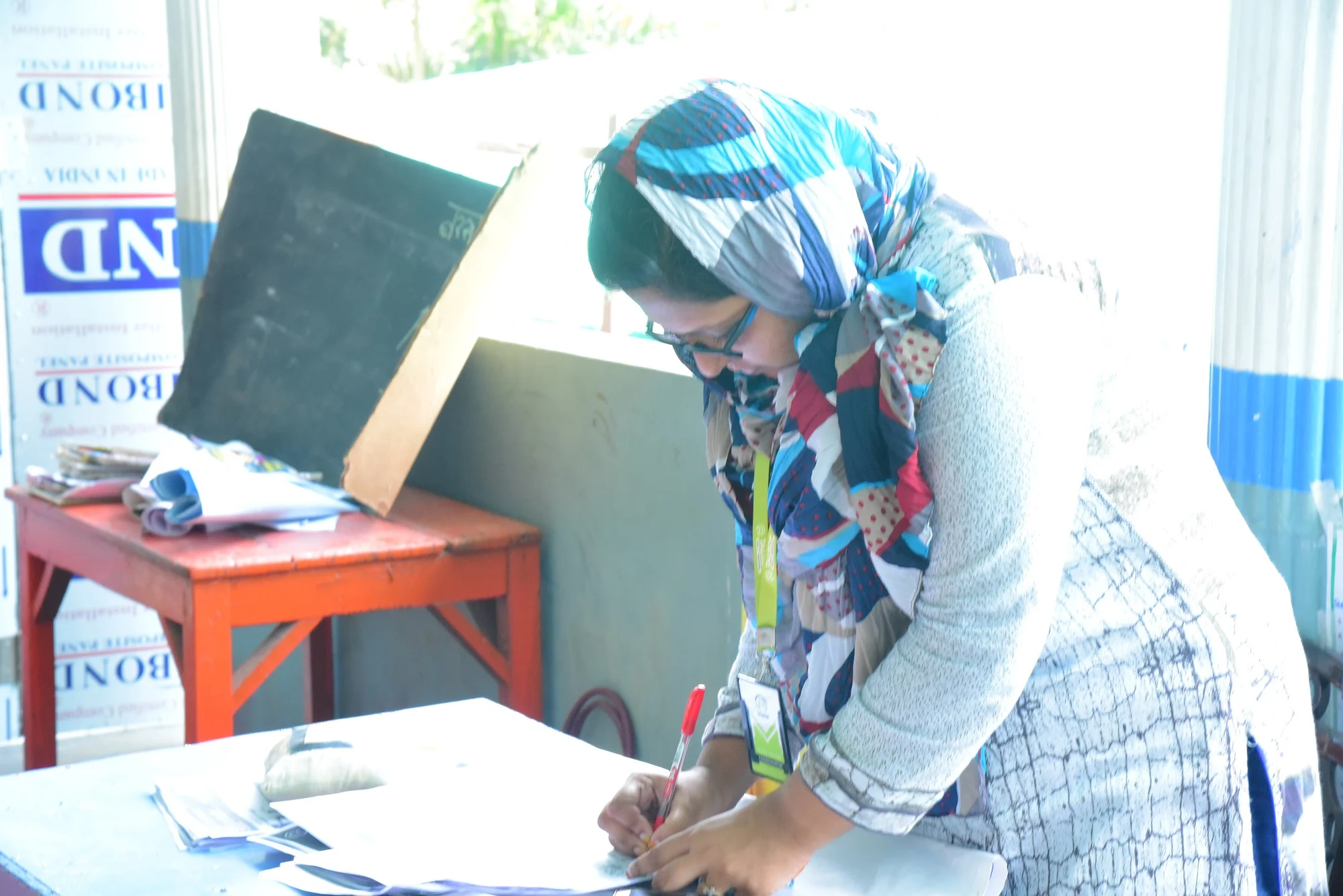 Ran the entrance test that selected the first 24 students for Talrop, photo 21
