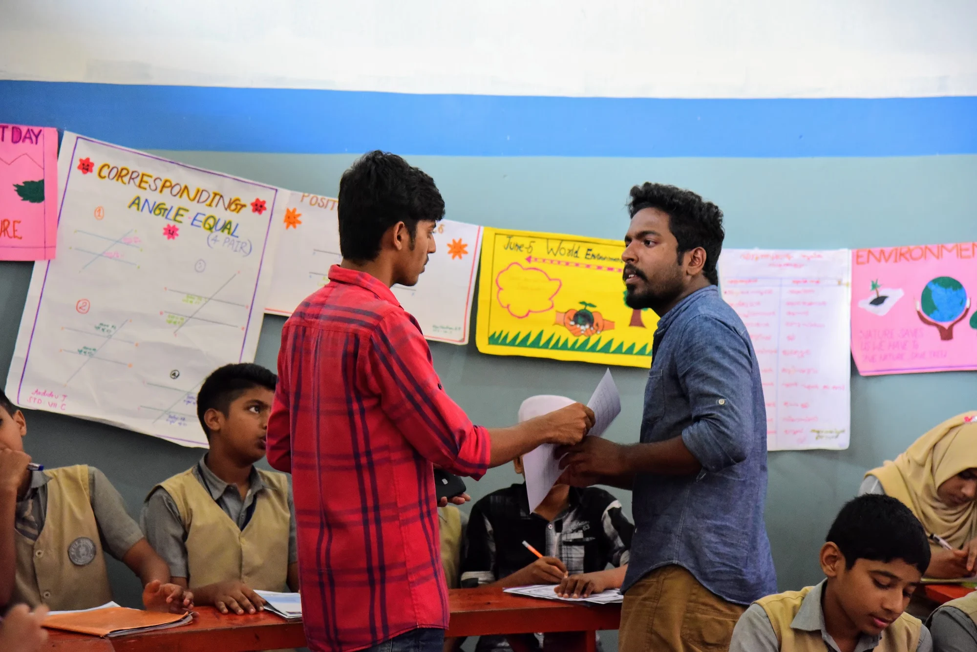 Ran the entrance test that selected the first 24 students for Talrop, photo 23