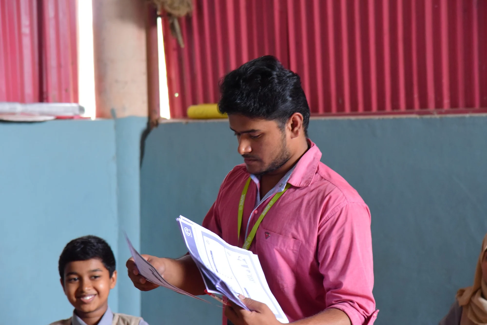 Ran the entrance test that selected the first 24 students for Talrop, photo 24