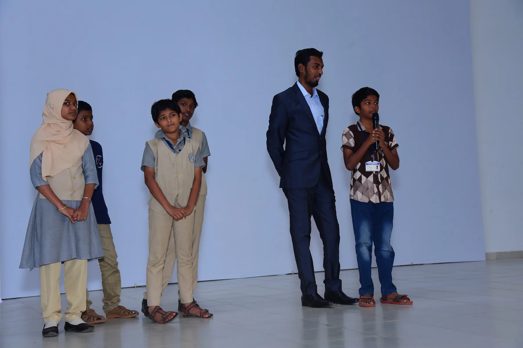 My students presented for the first time, at Rajadhani College of Engineering, photo 2