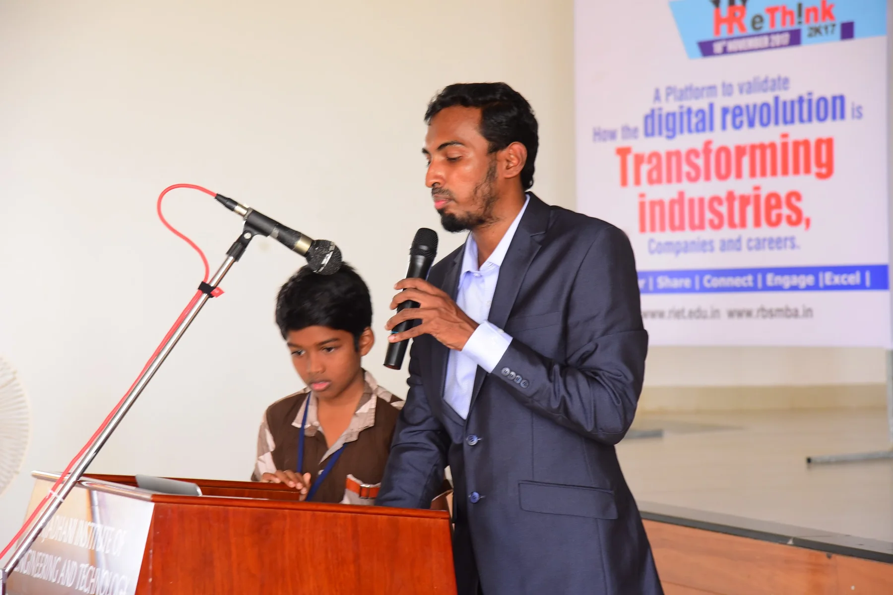 My students presented for the first time, at Rajadhani College of Engineering, photo 6