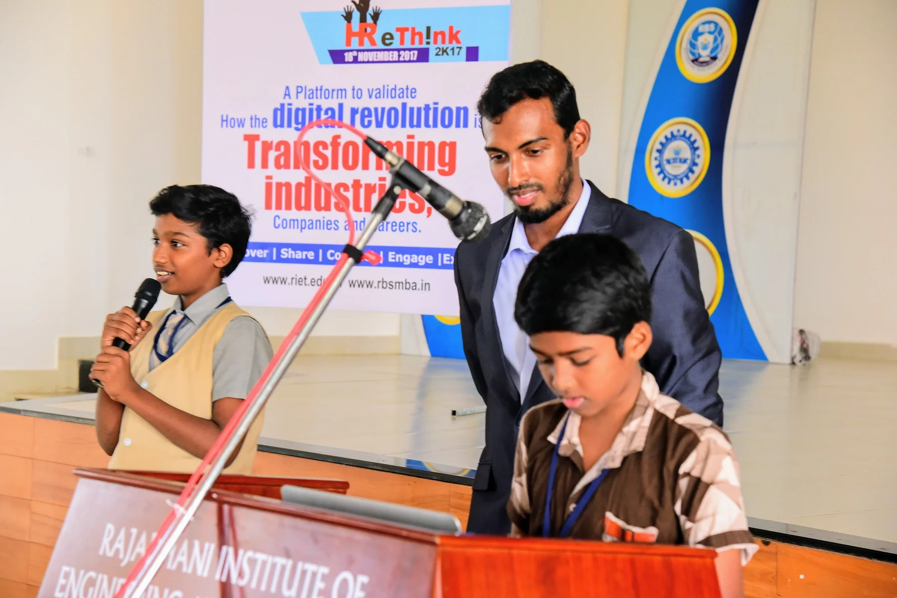 My students presented for the first time, at Rajadhani College of Engineering, photo 11