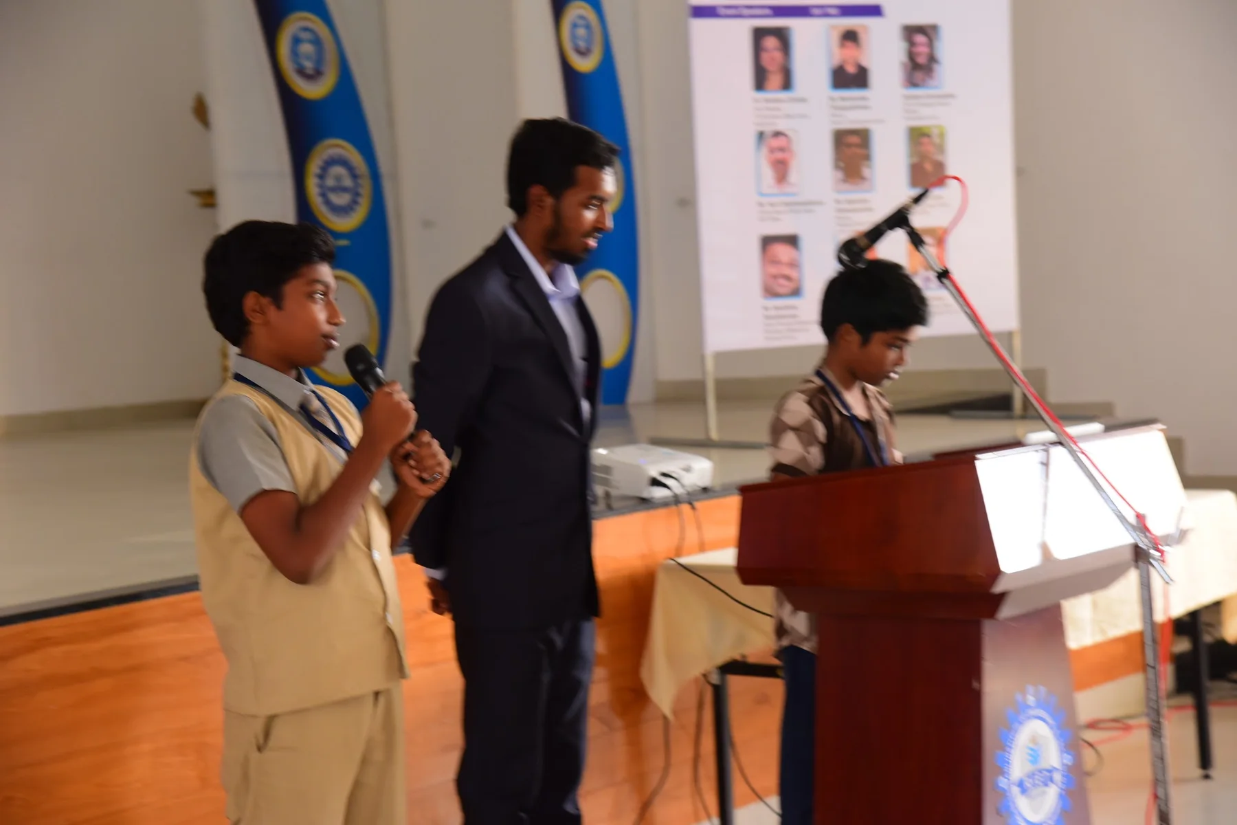 My students presented for the first time, at Rajadhani College of Engineering, photo 12