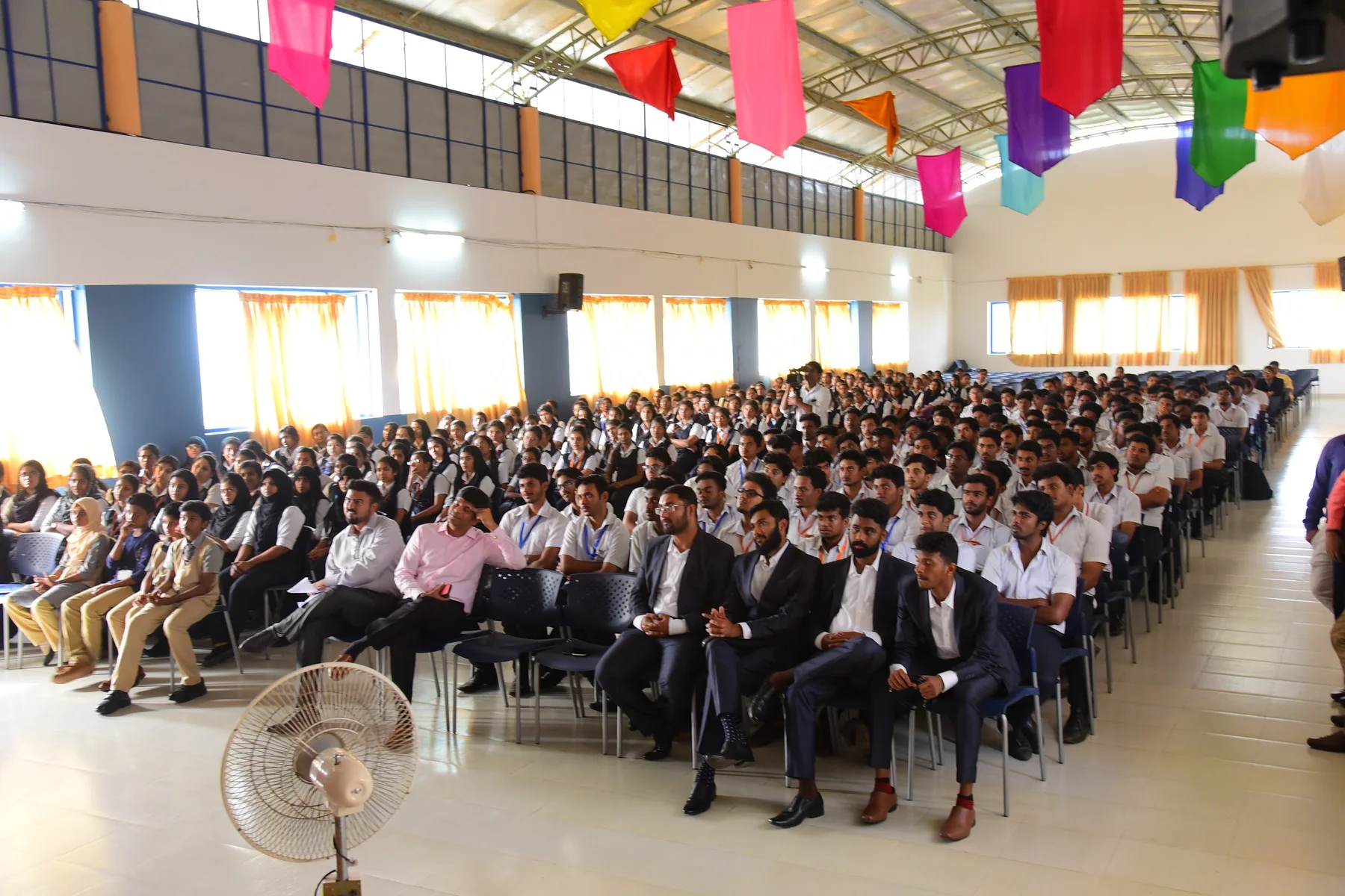My students presented for the first time, at Rajadhani College of Engineering, photo 18