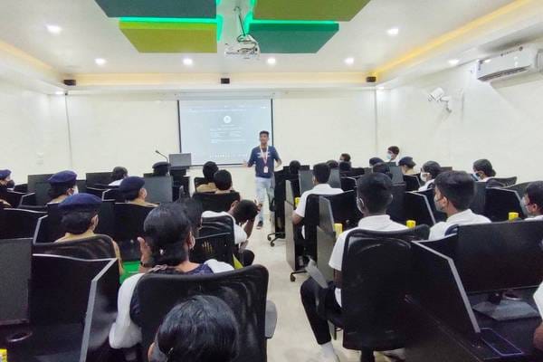 Cyber Awareness Class Held for GVHSS Kallara SPC Students
