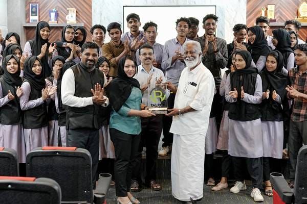 Former Mizoram Governor Kummanam Rajasekharan Visits Talrop's Techies Park at NAHER Arts & Science College