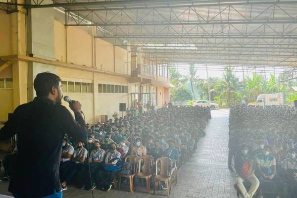 Talrop CEO Addresses Students of Christ College of Engineering