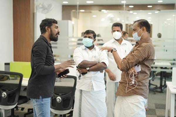 Talrop Meets BJP District President VV Rajesh