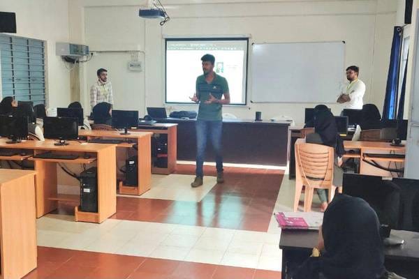 Mobile Application Workshop at Noble Women's College, Manjeri