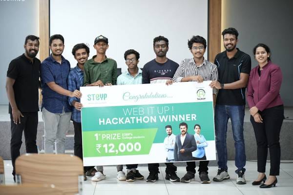'Web It Up' Hackathon Held at Christ College of Engineering