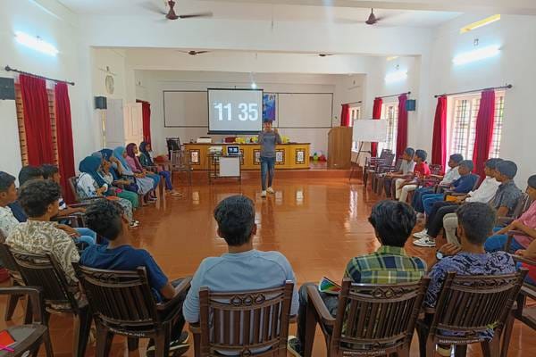 Technology Awareness Session Held at Shalabhakoodu Summer Residential Camp