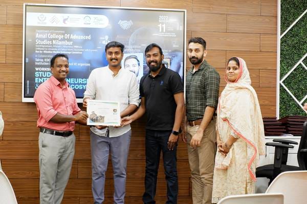 Workshop on Student Entrepreneurship and Startup Ecosystem Held at Amal College