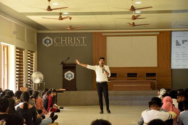 Orientation on Bridging the Industry-Academic Gap Held for First-Year Students at Christ College of Engineering
