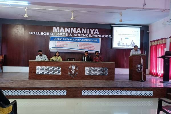 Placement Orientation Programme Held at Mannaniya College of Arts & Science, Pangode