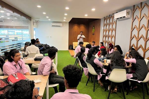Mobile Application Development Workshop Held for Travancore College of Engineering, Oyoor