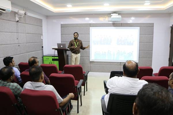 Talrop Project Presentation to Management and Faculty of EMEA College of Arts and Science, Kondotty