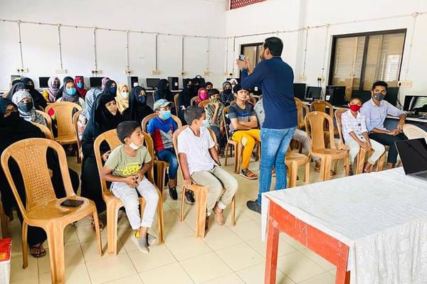 Tech Schooling Introduction Meet for NA Model Higher Secondary School Batch 1 Students, Kasaragod