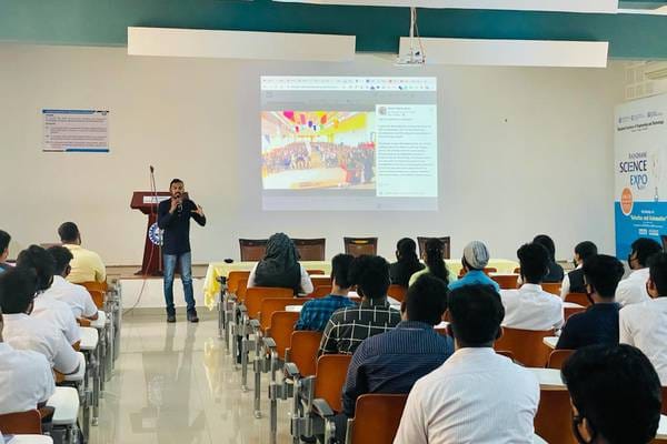 Tech Schooling Introduction and Technology Awareness Program at Rajadhani Institute of Engineering and Technology, Trivandrum