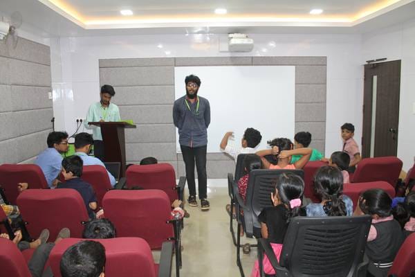 Technology Awareness Programme for First and Second Standard Students, Jamia Nadwiyya